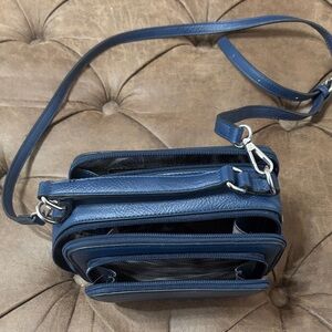 K. Carroll small blue purse